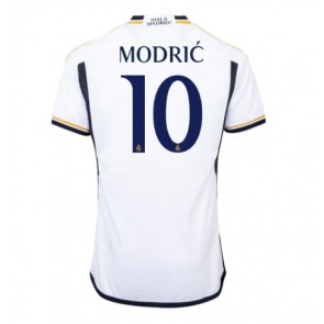 Real Madrid Luka Modric #10 Replika Hjemmebanetrøje 2023-24 Kortærmet